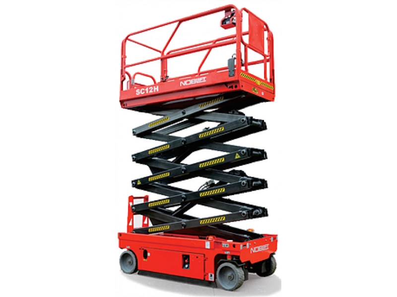 Ножничный подъёмник Noblelift SC10H, SC10E, грузоподъемность 450 кг, рабочая высота 10 м, размер платформы 2.27×1.12м