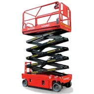 Ножничный подъёмник Noblelift SC10E, грузоподъемность 450 кг, рабочая высота 10 м, размер платформы 2.27×1.12м