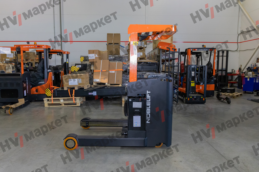 Ричтрак Noblelift RT15Q, Duplex mast (EPS, side battery extraction, В-3000), грузоподъемность 1500 кг, высота подъема 3000 мм, тип питания АКБ