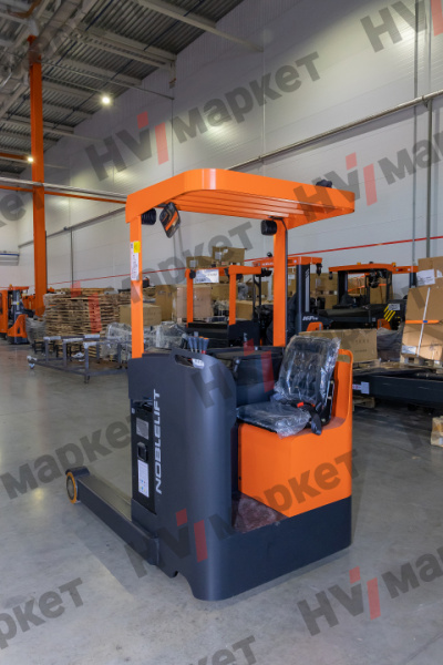 Ричтрак Noblelift RT15Q, Triplex mast (EPS, side battery extraction, В-5500), грузоподъемность 1500 кг, высота подъема 5500 мм, тип питания АКБ