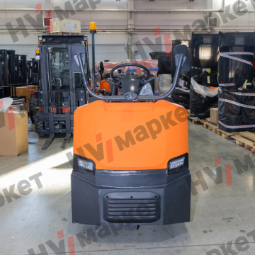 Самоходный Тягач для склада/производства Noblelift T60Q 6000kg (Литий 200Ач + 100Ач, blue light and rearview mirror, walkie mode button, optional Controller Curtis F4A and display, Seat armrest), грузоподъемность 6000 кг, тип питания АКБ, напряжение 48 В