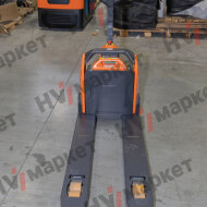 Тележка самоходная Noblelift PTE20NPro 2000 кг, 540x1150 мм, двойные ролики 80x70, литиевая батарея 48V/20Ah, с зарядным устройством 9A, контроллер Curtis, грузоподъемность 1500 кг