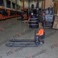 Тележка самоходная Noblelift PTE15Q2-A 1500 кг, 540/685 * 1150 мм, одинарный ролик, литий-ионный аккумулятор 24 В / 50 Ач, зарядное устройство на 12 А, китайский контроллер, без стабилизаторов, грузоподъемность 1500 кг
