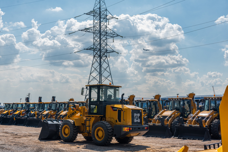 Фронтальный погрузчик XGMA XG936N (3-я гидролиния), грузоподъемность 3200