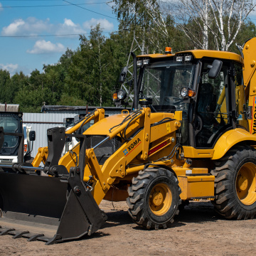 Экскаватор-погрузчик XGMA XG765N (WC), мощность двигателя 101 л.с., эксплуатационная масса 9 120