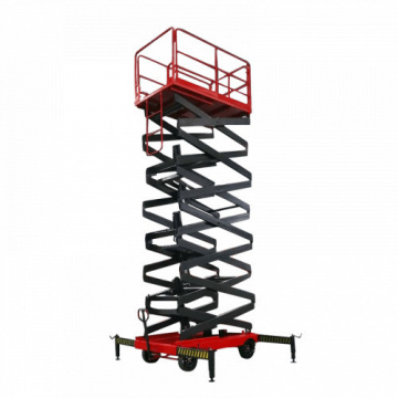 Ножничный подъемник PROLIFT PF1403, грузоподъемность 300 кг, рабочая высота 13.5 м, размер платформы 2010x1130 мм