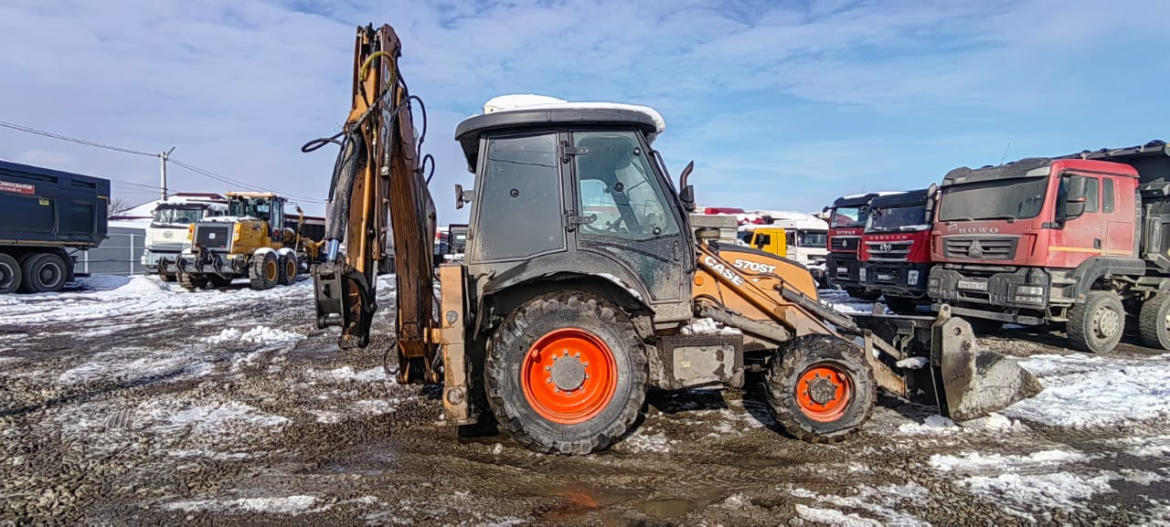 Экскаваторы-погрузчики CASE 570 Экскаватор-погрузчик