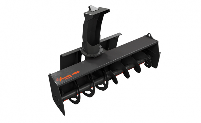 Шнекороторный снегоочиститель Impulse SR1850 на мини-погрузчик New Holland