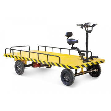 Платформенная тележка электрическая СКЛАД RUTRIKE 23229, грузоподъемность 800 кг