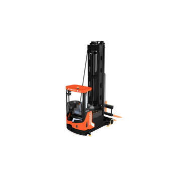 Узкопроходный штабелер Noblelift OPX15 Triplex mast (FFL, fully AC, with EPS, Fingertip control, Front wheel hydraulic brake, adjustable steering wheel, suspension seat, storage rack, dual screen triple wireless monitoring system, fork 180。 rotation, В-5500мм), грузоподъемность 1500 кг, высота подъема 5500 мм, тип питания АКБ