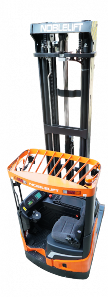Ричтрак Noblelift RT20B Triplex mast (FFL, В-8500мм), грузоподъемность 2000 кг, высота подъема 8500 мм, тип питания АКБ