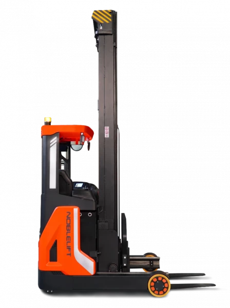 Ричтрак Noblelift RT20Pro Triplex mast (Литий 400Ач, FFL, В-6500мм), грузоподъемность 2000 кг, высота подъема 6500 мм, тип питания АКБ