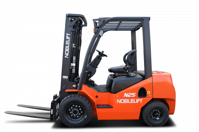 Дизельный вилочный погрузчик Noblelift FD18N Тwo-stage mast (Двигатель Xinchai, В-4500м), высота подъема 4500 мм, грузоподъемность 1800 кг, ширина вил 100 мм