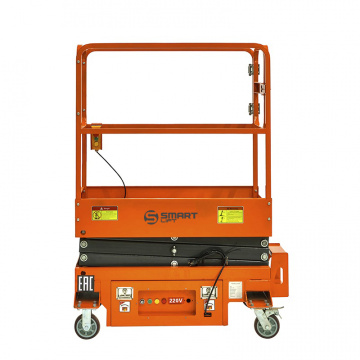 Подъемник ножничный несамоходный SMARTLIFT 81-3048, грузоподъемность 300 кг, рабочая высота 5600 мм, тип питания AC
