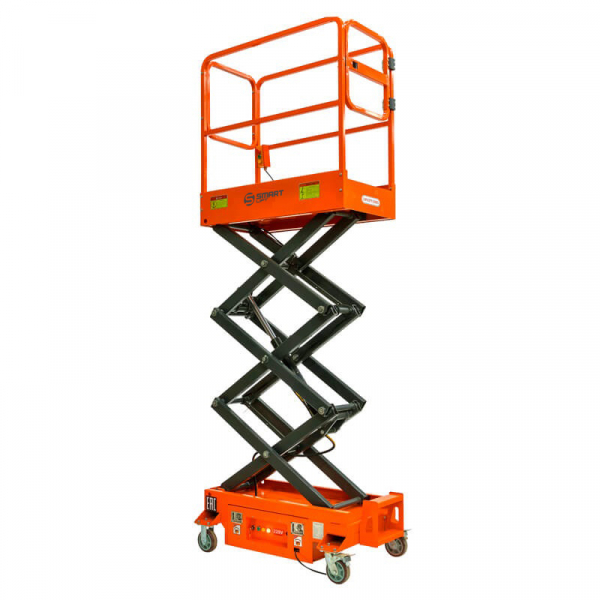 Подъемник ножничный несамоходный SMARTLIFT 81-3048, грузоподъемность 300 кг, рабочая высота 5600 мм, тип питания AC