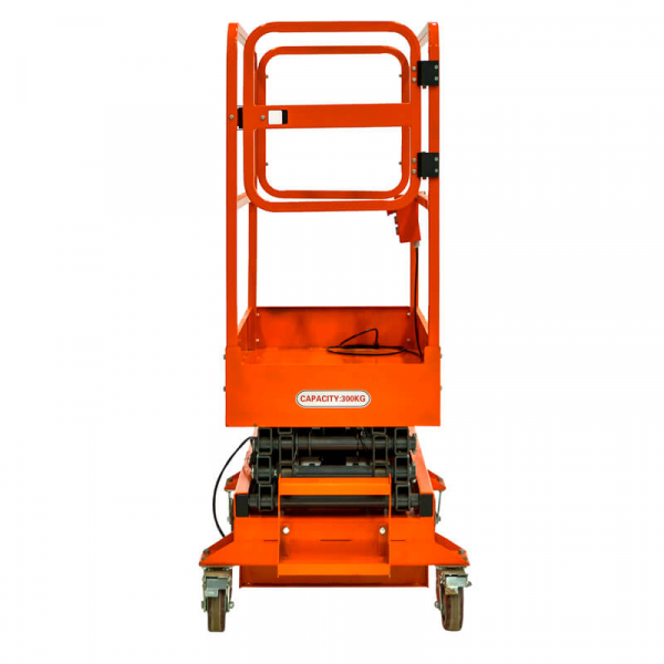 Подъемник ножничный несамоходный SMARTLIFT 81-3048, грузоподъемность 300 кг, рабочая высота 5600 мм, тип питания AC