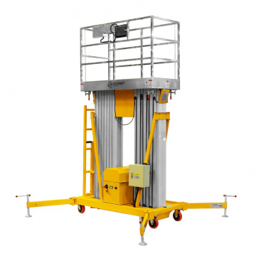 Подъемник мачтовый несамоходный SMARTLIFT 81-5007, грузоподъемность 200 кг, рабочая высота 9700 мм, тип питания Работает от сети 220 V