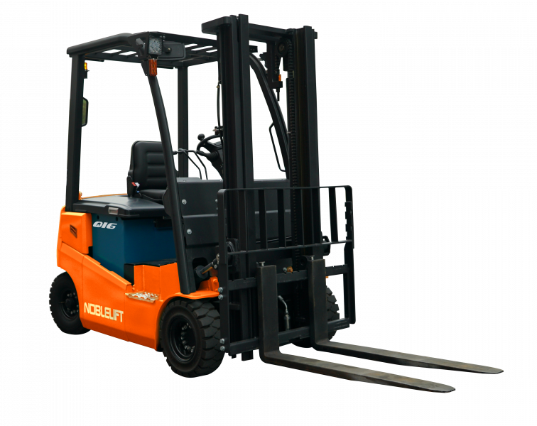 Электрический вилочный погрузчик Noblelift FE4P14QC Duplex mast (Свинц-кислот 460Ач, В-5000мм), высота подъема 5000 мм, грузоподъемность 1400 кг, ширина вил 100 мм