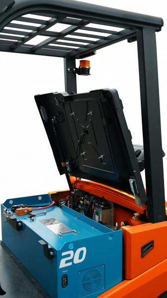 Электрический вилочный погрузчик Noblelift FE4P16QC Duplex mast (Свинц-кислот 400Ач, В-3000мм), высота подъема 3000 мм, грузоподъемность 1600 кг, ширина вил 100 мм