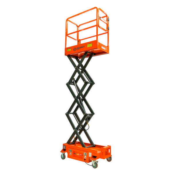 Подъемник ножничный несамоходный SMARTLIFT 81-5014, грузоподъемность 300 кг, рабочая высота 5600 мм, тип питания AC