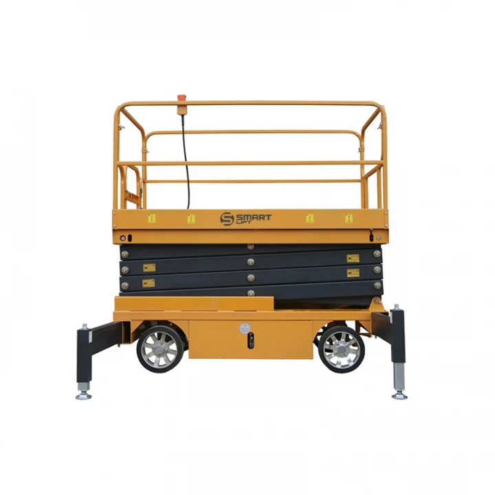 Подъемник ножничный несамоходный SMARTLIFT 81-5021, грузоподъемность 500 кг, рабочая высота 12700 мм, тип питания AC