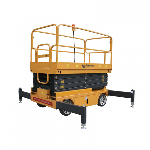Подъемник ножничный несамоходный SMARTLIFT 81-5021, грузоподъемность 500 кг, рабочая высота 12700 мм, тип питания AC