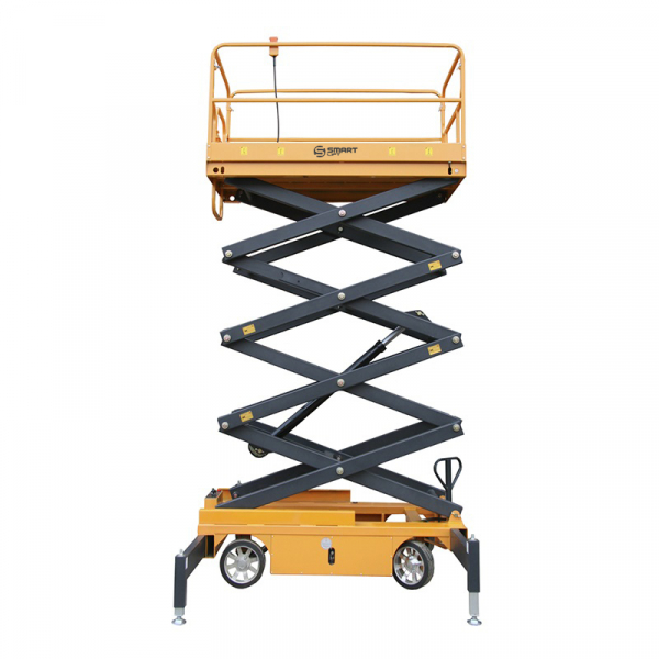 Подъемник ножничный несамоходный SMARTLIFT 81-5021, грузоподъемность 500 кг, рабочая высота 12700 мм, тип питания AC