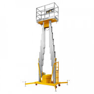 Подъемник мачтовый несамоходный SMARTLIFT 81-5033, грузоподъемность 200 кг, рабочая высота 11700 мм, тип питания Работает от сети 220 V