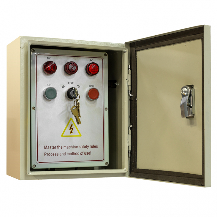 Подъемник мачтовый несамоходный SMARTLIFT 81-5033, грузоподъемность 200 кг, рабочая высота 11700 мм, тип питания Работает от сети 220 V