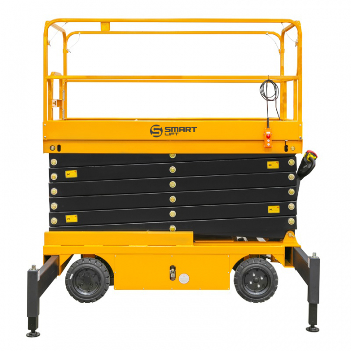 Подъемник ножничный самоходный SMARTLIFT 81-5024, грузоподъемность 500 кг, рабочая высота 12700 мм, тип питания DC (61 Ah)
