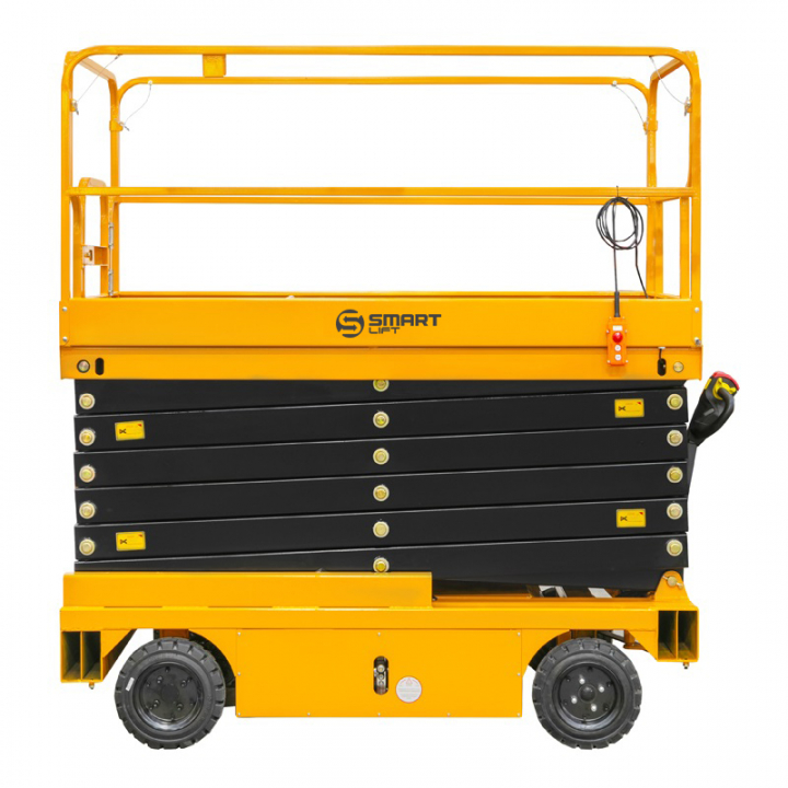 Подъемник ножничный самоходный SMARTLIFT 81-5024, грузоподъемность 500 кг, рабочая высота 12700 мм, тип питания DC (61 Ah)