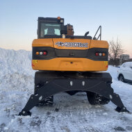 Мини-экскаватор QUADTRAC E130WH (12т, кабина, квикаплер, Желтый 2023 год)