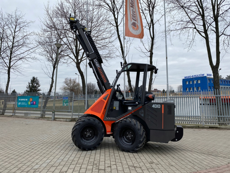 Мини-погрузчик CASTLOADERS 40XD (Большие колеса ALL TRAC )