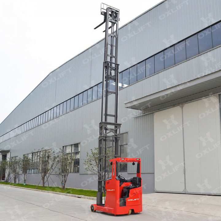 Электрический ричтрак OXLIFT 791470, высота подъема 10500 мм, тип питания Батарея
