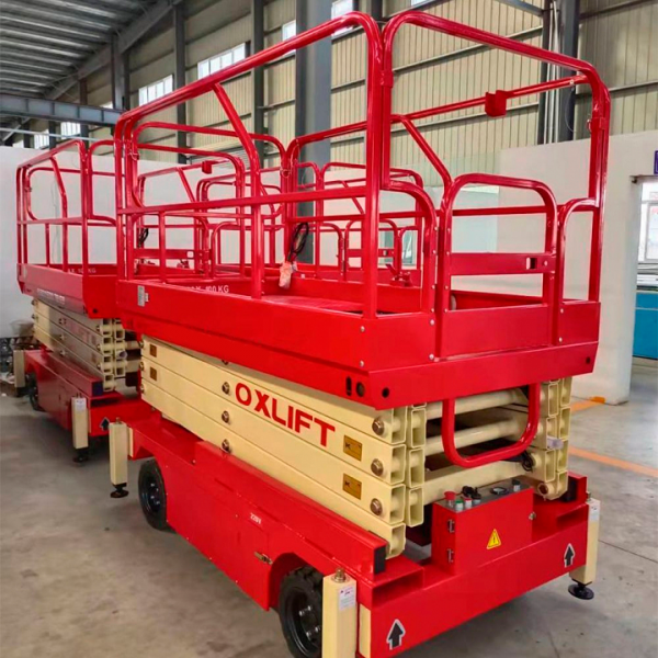 Ножничный подъемник OXLIFT 790873, грузоподъемность 500 кг