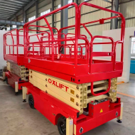 Ножничный подъемник OXLIFT 790873, грузоподъемность 500 кг