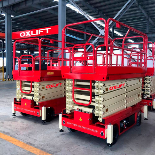 Ножничный подъемник OXLIFT 790873, грузоподъемность 500 кг