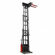 Ричтрак с трехсторонней обработкой грузов OXLIFT 700128, высота подъема 8500 мм, тип питания Аккум. батарея