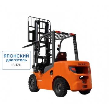 Дизельный погрузчик PROLIFT CPCD15-WS5K2-ZSM480-SS, двигатель ISUZU C240, грузоподъемность 1500 кг