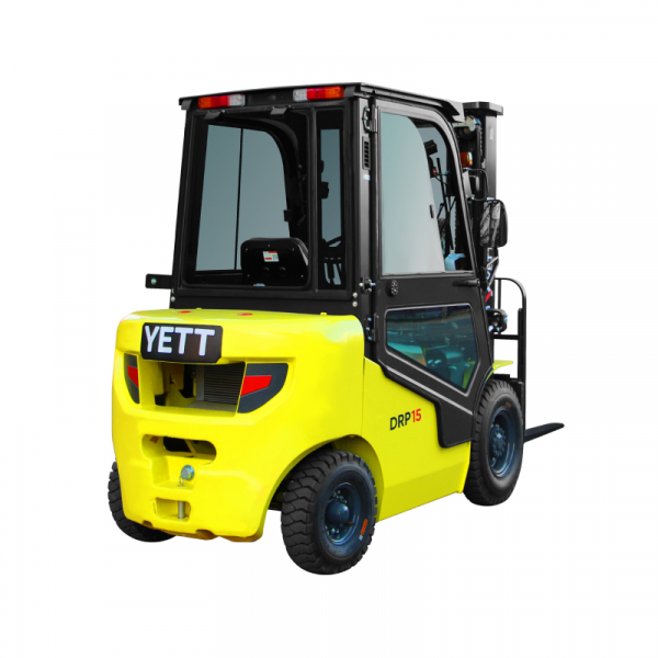 Дизельный погрузчик с кабиной YETT DRP15-XCK2-M300-3W-K, двигатель Xinchang 485, грузоподъемность 1500 кг