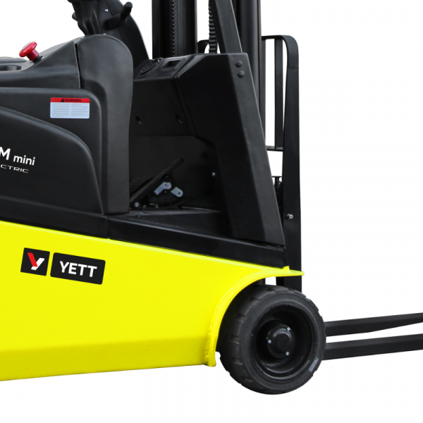 Электрический мини-погрузчик YETT ERM15 mini ZSM450-SS, грузоподъемность 1500 кг