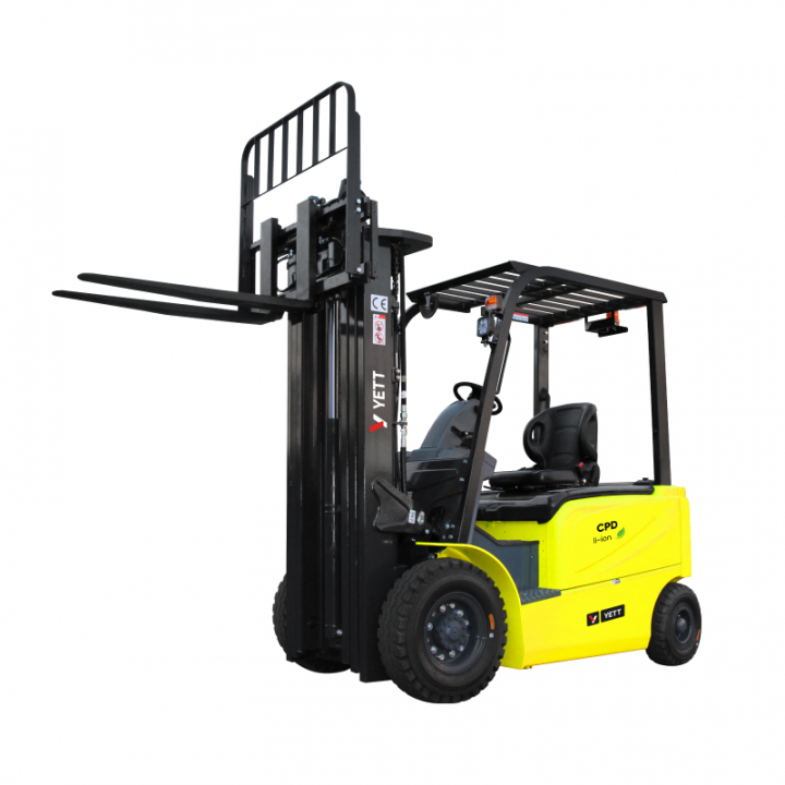 Электрический погрузчик YETT CPD18-A3LIH4-M-ZSM700-3W, грузоподъемность 1800 кг