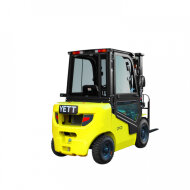 Дизельный погрузчик с кабиной YETT CPCD25-WS1K2-ZSM540-3W-K, двигатель ISUZU C240, грузоподъемность 2500 кг