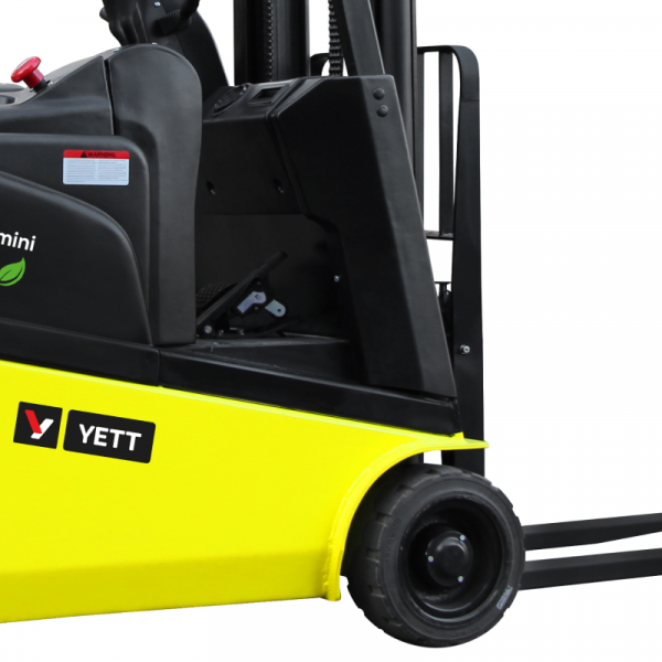 Электрический мини-погрузчик YETT ERM10 mini li-ion ZSM450-SS, грузоподъемность 1000 кг