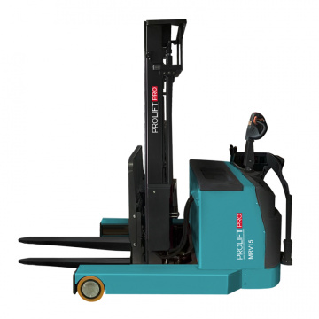 Штабелер с выдвижной мачтой (мини-ричтрак) PROLIFT PRO MRV1530 li-ion, грузоподъемность 1500 кг