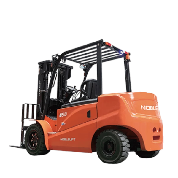 Электрический вилочный погрузчик Noblelift FE4P50QL Triplex mast (Литий 554Ач, FFL, В-4500мм), высота подъема 4500 мм, грузоподъемность 5000 кг, ширина вил 150 мм