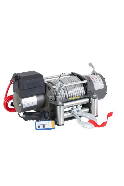 Лебедка автомобильная TOR ЛА SEC16800 г/п 7620 кг 28 м 12V, напряжение 12 В