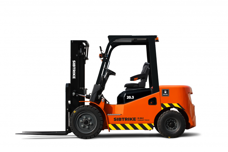 Вилочный электрический погрузчик Sibtrick SIBTRIKE SF4 LIGHT 20.3LA 2000 кг, высота подъема 3000 мм, грузоподъемность 2000 кг