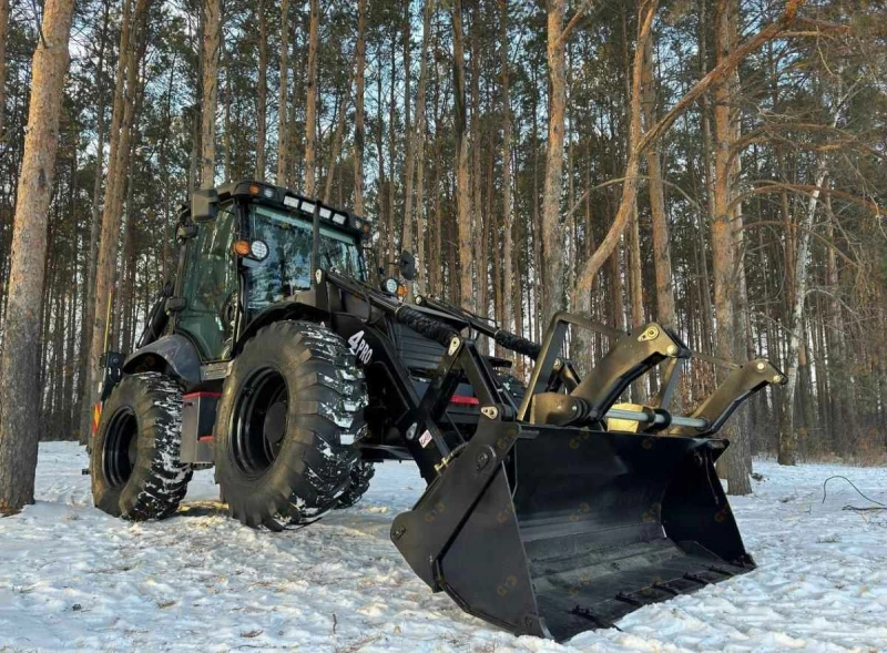 Экскаватор-погрузчик MTK WZM 4PRO, мощность двигателя 100 кВт