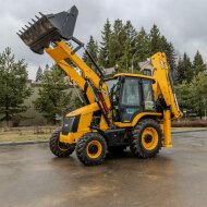 Экскаватор-погрузчик JCB 3DX Super (Индия), мощность двигателя 55 кВт, эксплуатационная масса 8150 кг